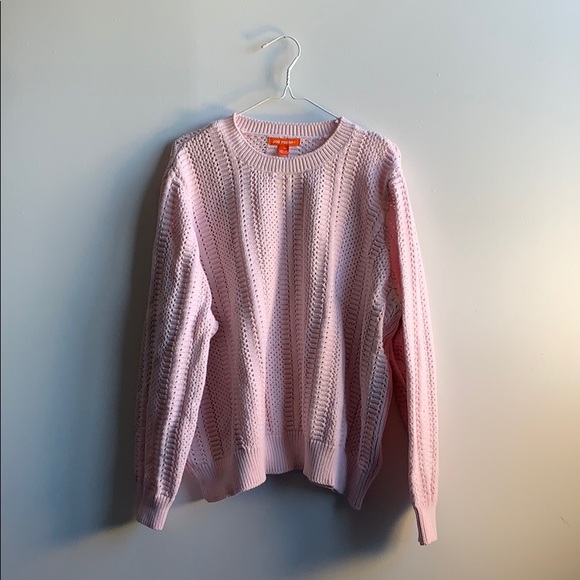 Soft Pink Knit Sweater